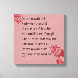 神よ与えこの母は キャンバスプリント