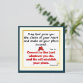 神よ与えにハートカードの願い 案内状 (スタンド正面)