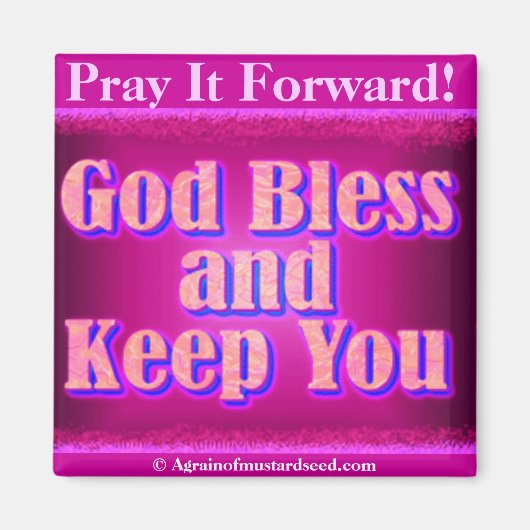 神よ保り マグネット (正面)