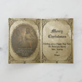 神よ共に!クリスマスお祝い シーズンカード (内部)