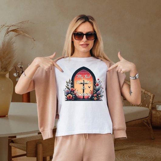 神よ彼は勝利を握る Tシャツ