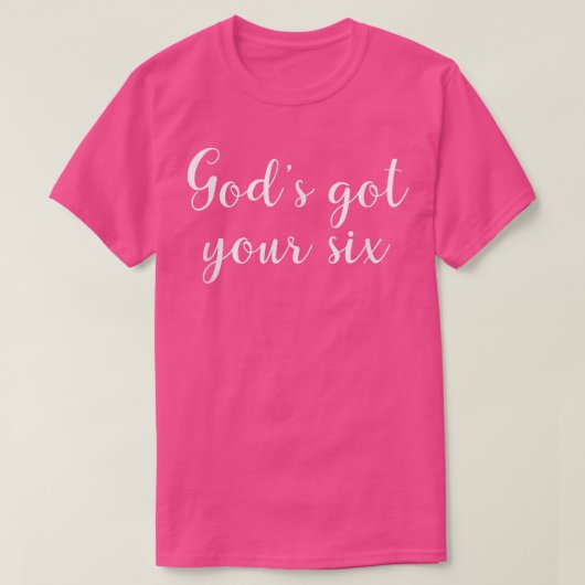 神よ得りキリスト教 Tシャツ (デザイン正面)