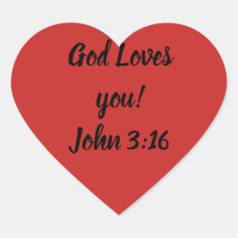 神よ愛し給え ハートシール