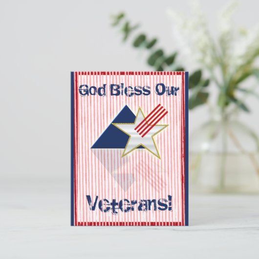 神よ我らの退役軍人を! ポストカード (スタンド正面)