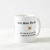 神よ王を守り給え ティー＆コーヒーマグ コーヒーマグカップ (正面右)