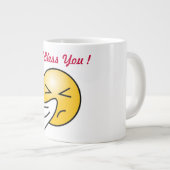 「神よ祝福あれ顔 ジャンボコーヒーマグカップ (正面右)