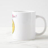 「神よ祝福あれ顔 ジャンボコーヒーマグカップ (右)