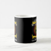 神よ頼り私を善き人にし、彼は私を遣わしてくれた コーヒーマグカップ (中央)