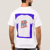 「神よ、わが国を祝福せよ。」 Tシャツ (裏面)