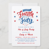 神よ、アメリカを祝福してください 招待状 (正面)