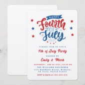 神よ、アメリカを祝福してください 招待状 (正面/裏面)