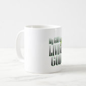 神よ コーヒーマグカップ (正面左)