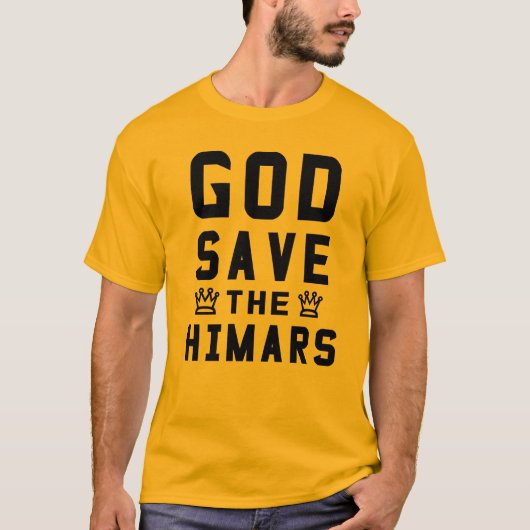 神よ、ヒマースを救いたまえ Tシャツ (正面)