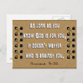 神よ ポストカード (正面/裏面)