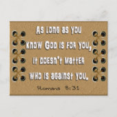 神よ ポストカード (正面)