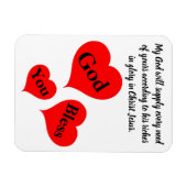 神よ マグネット (横)