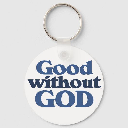 神を伴わない善 キーホルダー (正面)