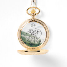 神を信じて常にポケットウォッチ