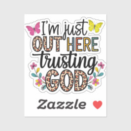 神を信じて来ただけだ シール