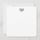 神を信じよ マルコ 11:22 励ましの名言 招待状 (裏面)