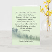 神を信じる詩 手を神に預けよ カード (黄色い花)