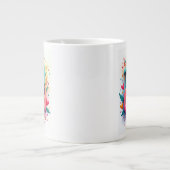 神を信じる ジャンボコーヒーマグカップ (正面)