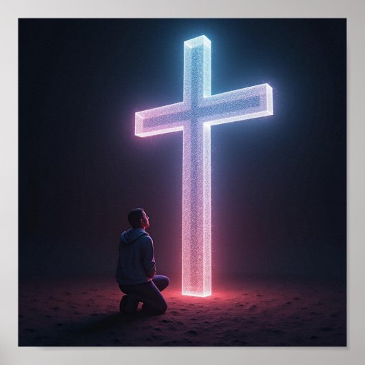 神を信じる ポスター (正面)