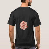神を信じる、神に尋ねよ、 Tシャツ (裏面)