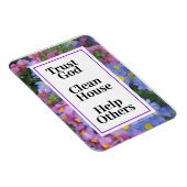 神を信頼して他の人を救済救う マグネット (右側)