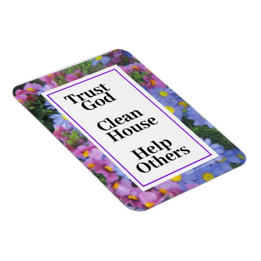 神を信頼して他の人を救済救う マグネット (右側)