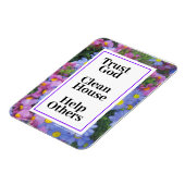 神を信頼して他の人を救済救う マグネット (左側)