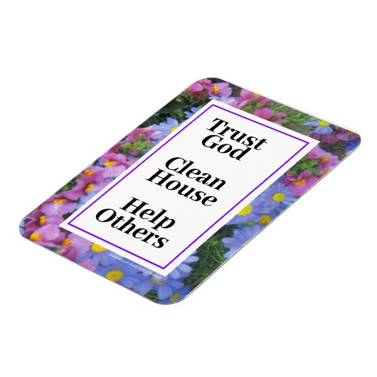 神を信頼して他の人を救済救う マグネット (左側)