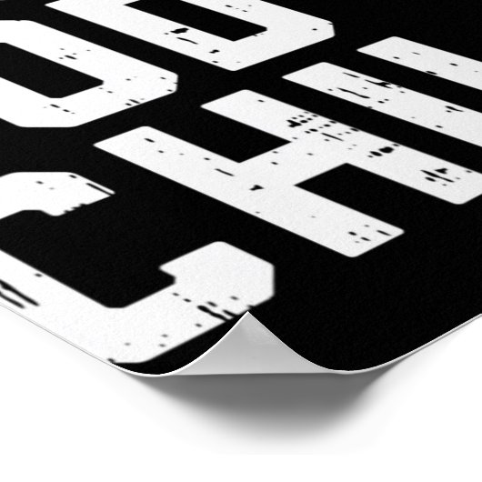 神を信頼するイエスおもしろい信仰キリスト ポスター (角)