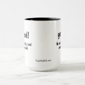 神を得！彼は良い体を行う。 gotGod316.com マグカップ (中央)