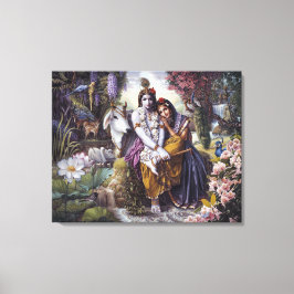 神を愛する夫婦 キャンバスプリント