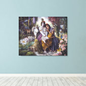 神を愛する夫婦 キャンバスプリント (インサイチュ (ウッドフロア))