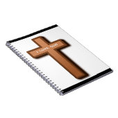 「神を愛す」クロス ノートブック (右側)