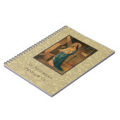 神を持つSt. Philomenaの強力な聖者 ノートブック (左側)