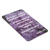 神を最初に求め、明日の聖書について心配するな マグネット (右側)