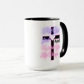 神を最初に聖書の信仰のインスパイアマグとする マグカップ (正面右)