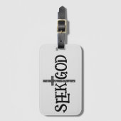 神を求める ラゲッジタグ (正面縦)
