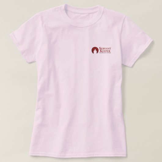 神を笑わせます Tシャツ (デザイン正面)
