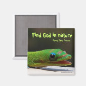 神を自然 マグネット (正面/裏面)