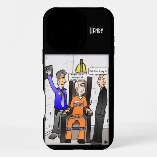 神を見つけた iPhoneケース (裏面)