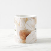 神を解放するキリスト教の感動的引用文 コーヒーマグカップ (中央)