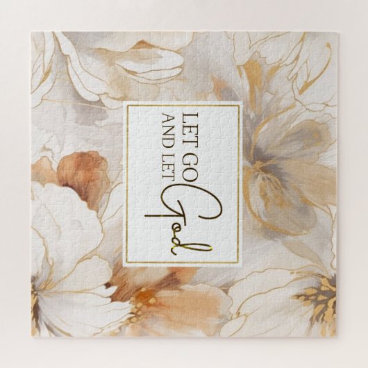 神を解放するキリスト教の感動的引用文 ジグソーパズル (横)