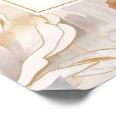 神を解放するキリスト教の感動的引用文 ポスター (角)