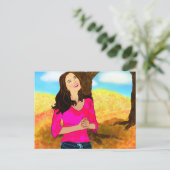 神を賛美する23 ポストカード (スタンド正面)