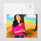 神を賛美する23 ポストカード (正面/裏面)