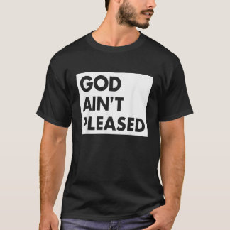 神アイントプリーズクリスチャンおもしろいことわざイエスレリ Tシャツ